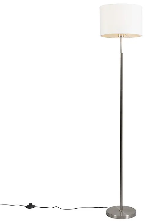 Lampa de podea modernă albă rotundă - VT 1