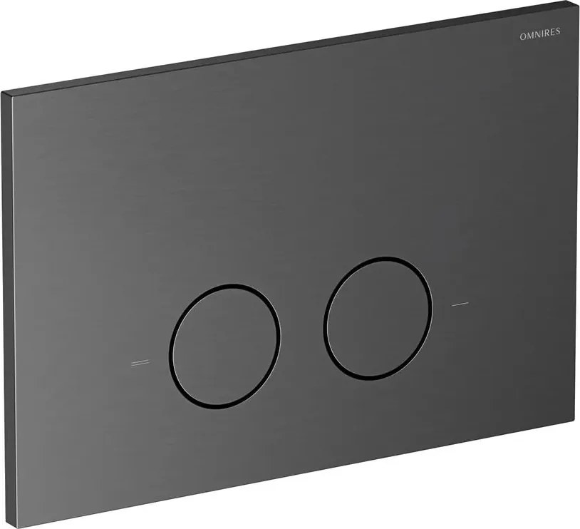 Clapeta de actionare Omnires Steel-R45 finisaj grafit periat