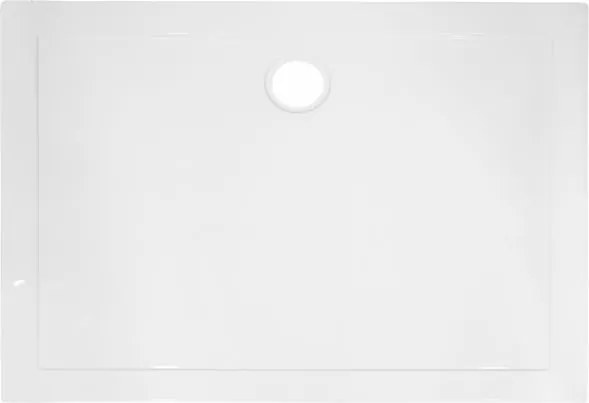 Aquamarin Cuvă de duș dreptunghiulară, 101 x 70 cm