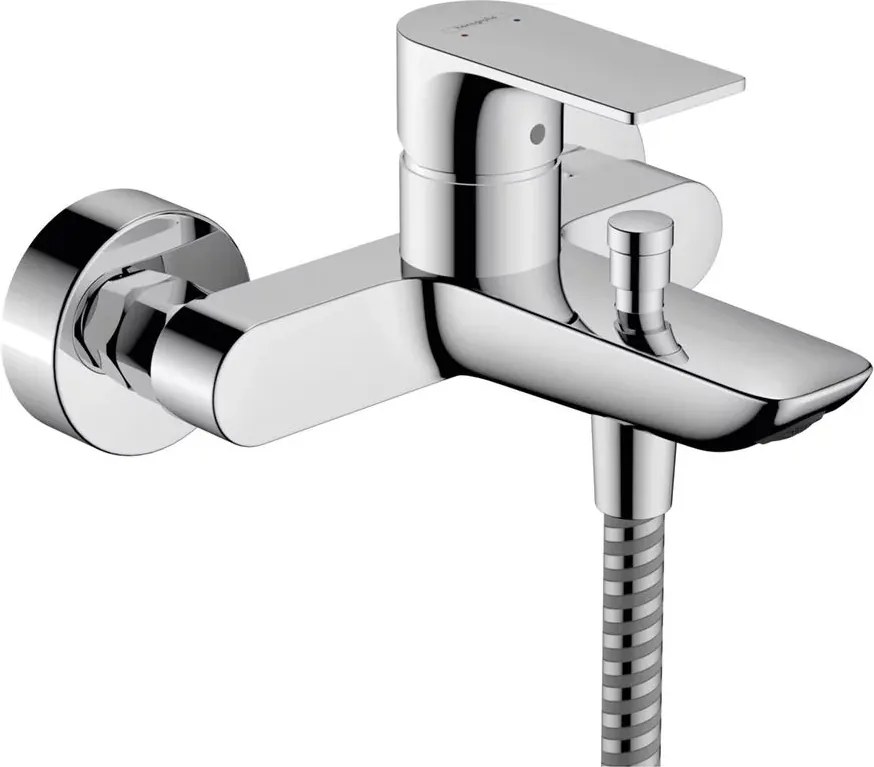 Baterie cada - dus Hansgrohe Rebris E monocomanda crom lucios