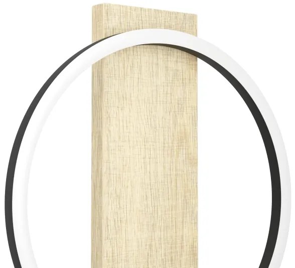 Lampă LED de masă Eglo 901718 BOYAL LED/12W/230V 3000K bej/negru