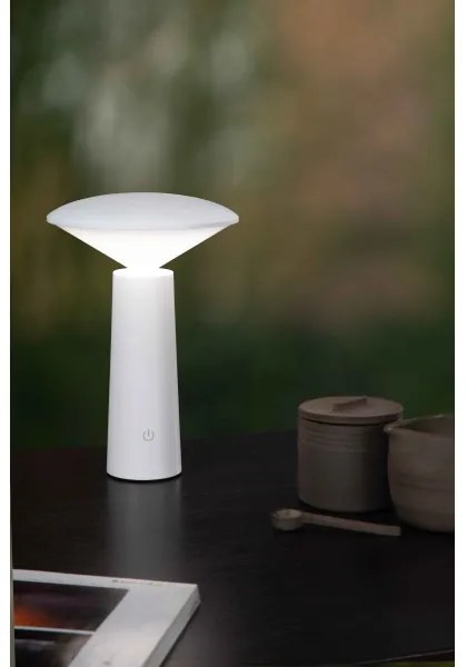 Lampă LED dimabilă Lucide 02807/04/31 JIVE LED/3W/5V 3000/6500K IP44 alb