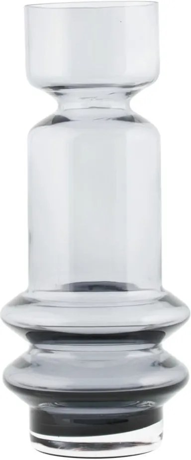 Vaza de Sticla Gri SAPA - Sticla Transparent diametru (7cm) x inaltime (25cm)