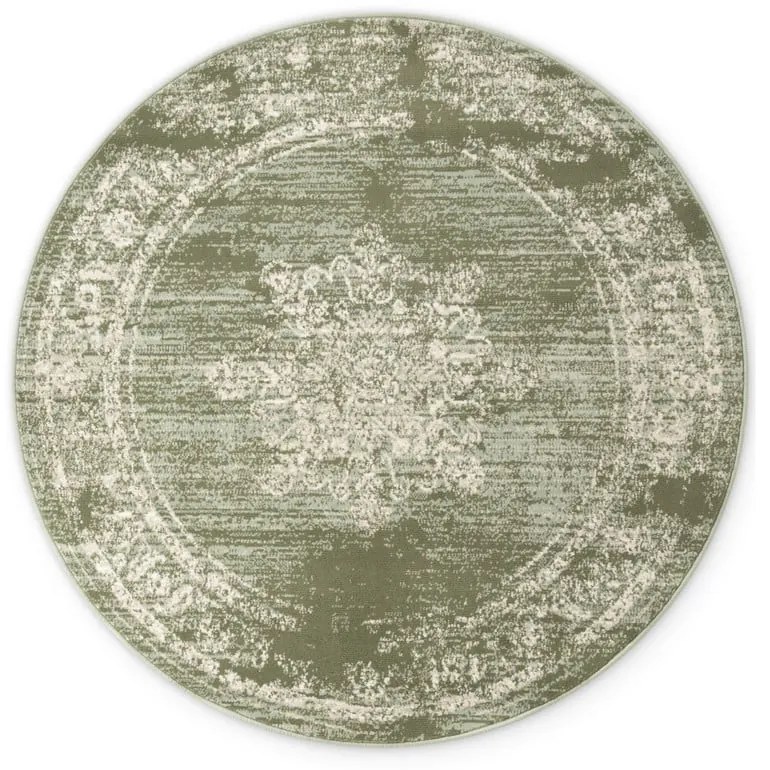 Covor verde rotund ø 120 cm Gloria Lydia – Hanse Home