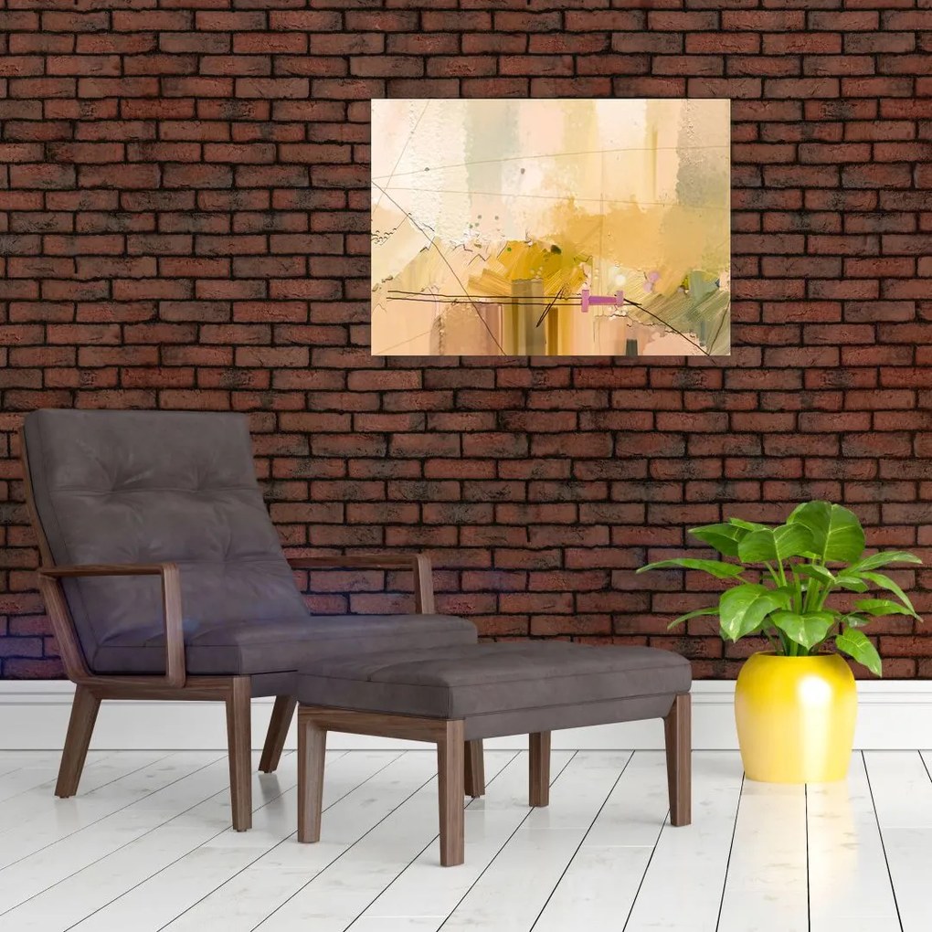 Tablou - Abstract, pictură în ulei (70x50 cm)