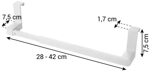 Bara reglabilă de agățat Tescoma FlexiSPACE, 28-42 cm