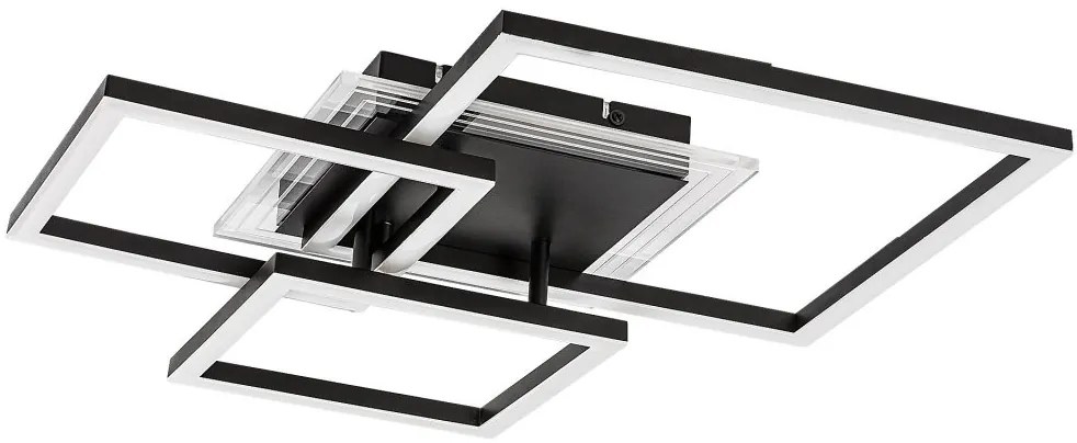Plafoniera LED design geometric Ottavia 50x18,5cm