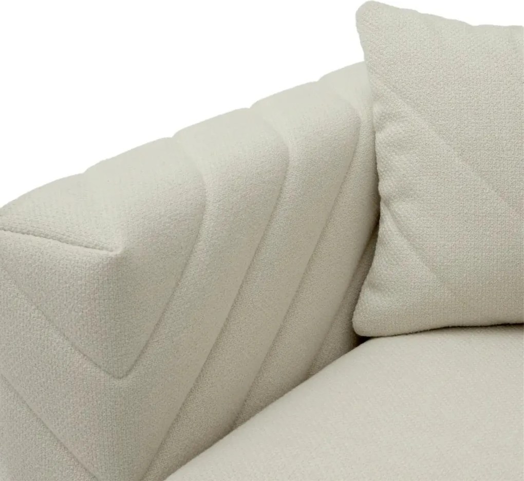 Canapea design LUX Avellino, Reve cream