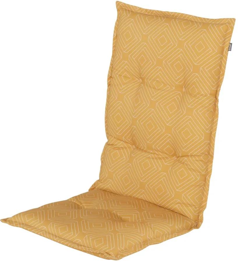 Pernă pentru scaun de grădină Hartman Bibi, 123 x 50 cm, galben muștar