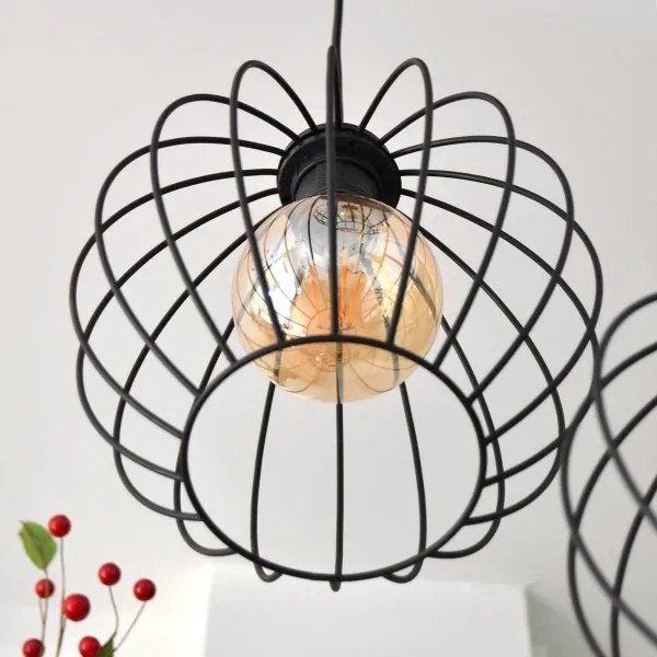 Lustră LED pe cablu MERCURE 3xE27/15W/230V