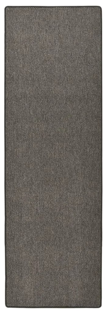 Covor traversa cu aspect sisal, antracit, 80x250 cm 80 x 250 cm