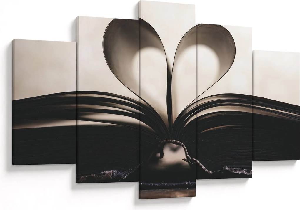 Tablou cu carte (150x105 cm)