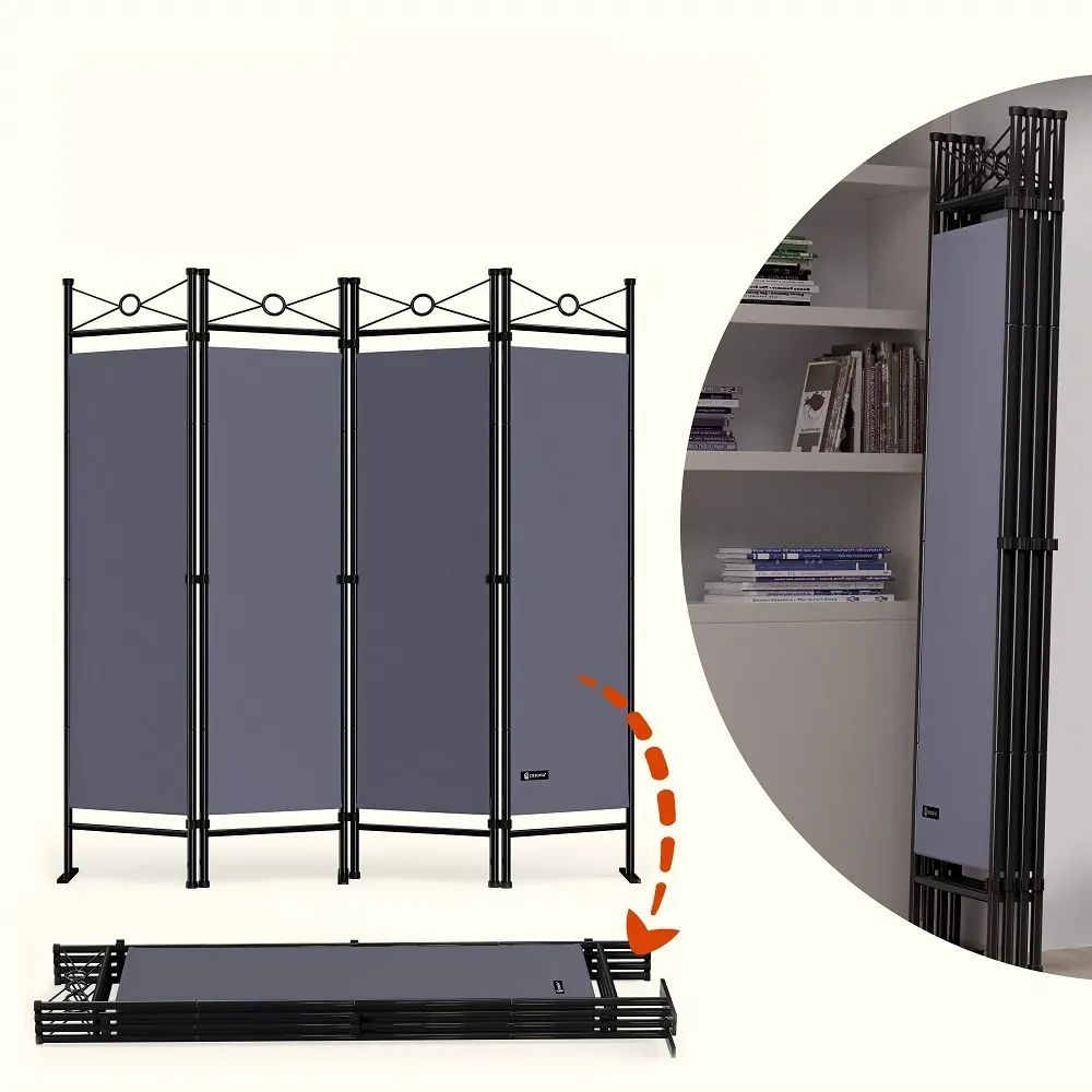 Casaria Paravan LUCCA, 163x180cm, antracit