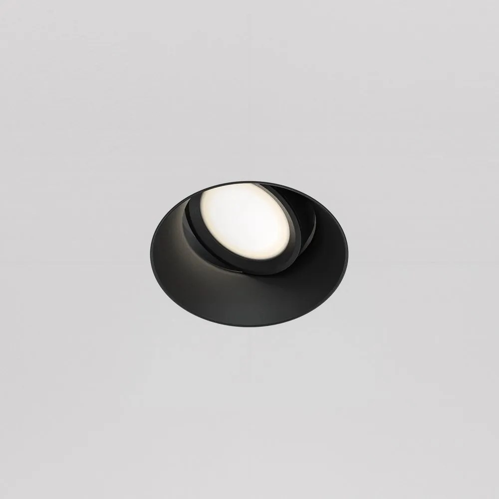 Spot incastrabil design tehnic Dot negru