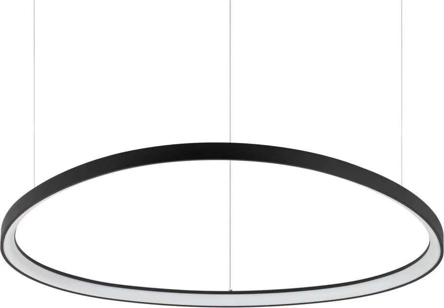 Ideal Lux - Lustră GEMINI LED suspendată pe cablu, 78W/230V, 2700K, Ø 105 cm, CRI 90, negru