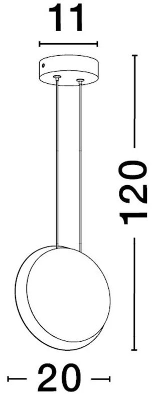 Lustra, Pendul LED design ambiental SHELL