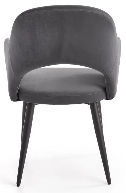 Scaun de bucaterie Rainer, gri/negru