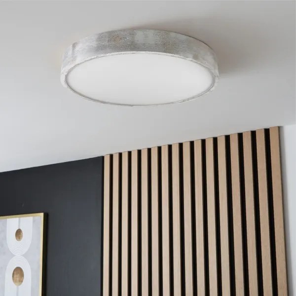 Brilagi - Plafonieră PINO 3xE27/15W/230V pin/argintiu Ø 47,5 cm