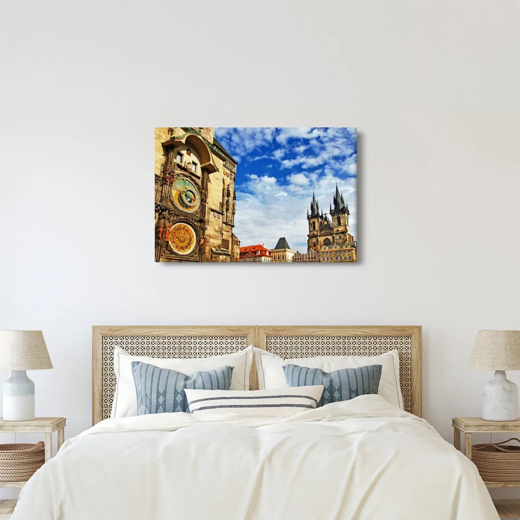 Tablou - Ceasul astronomic din Praga (90x60 cm)