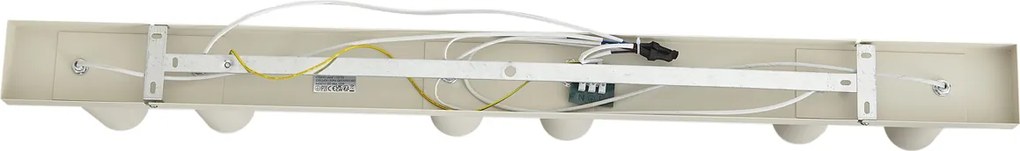 Plafonieră modernă bej 102cm 6 lumini reglabilă - Renna
