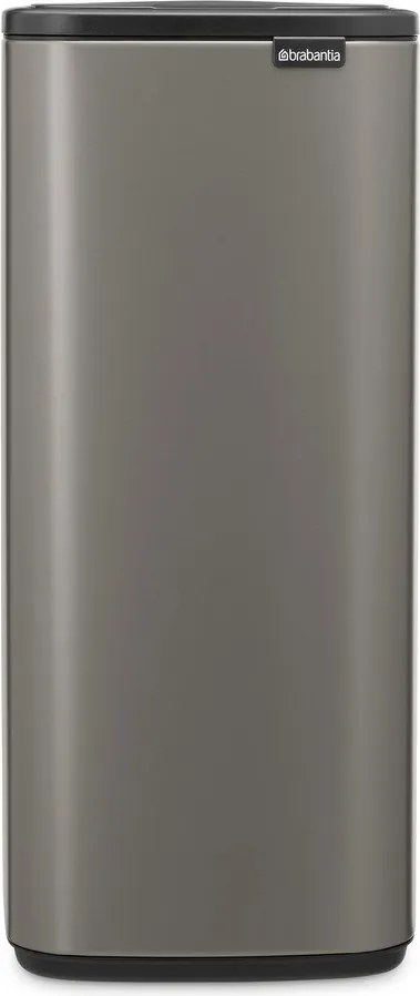Coș de gunoi gri cu senzori de atingere din oțel 30 l Bo Touch – Brabantia