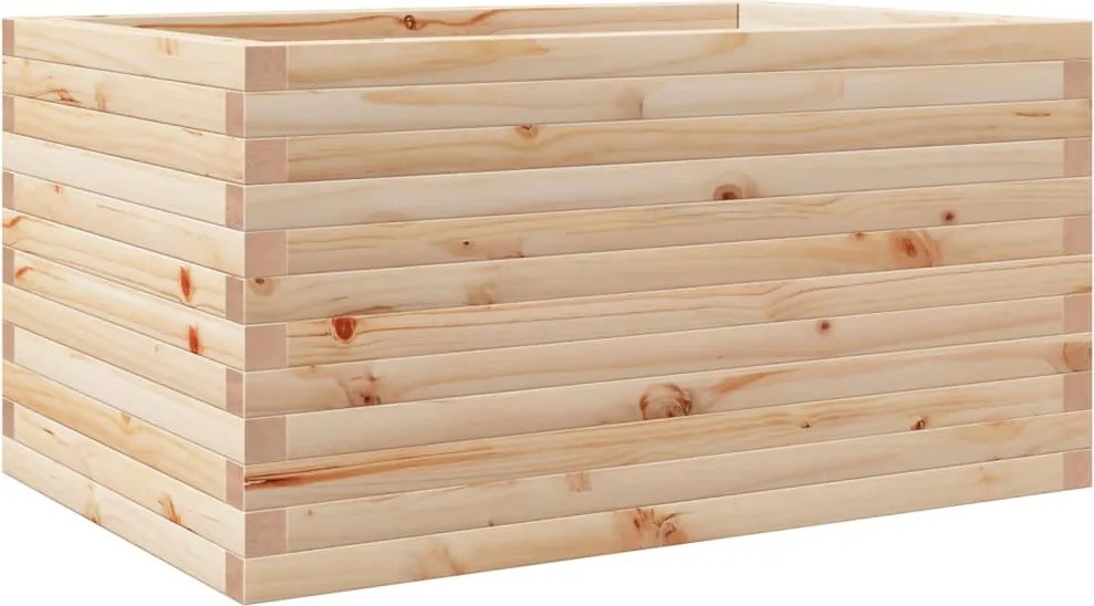 vidaXL Jardinieră de grădină, 90x60x46 cm, lemn masiv de pin
