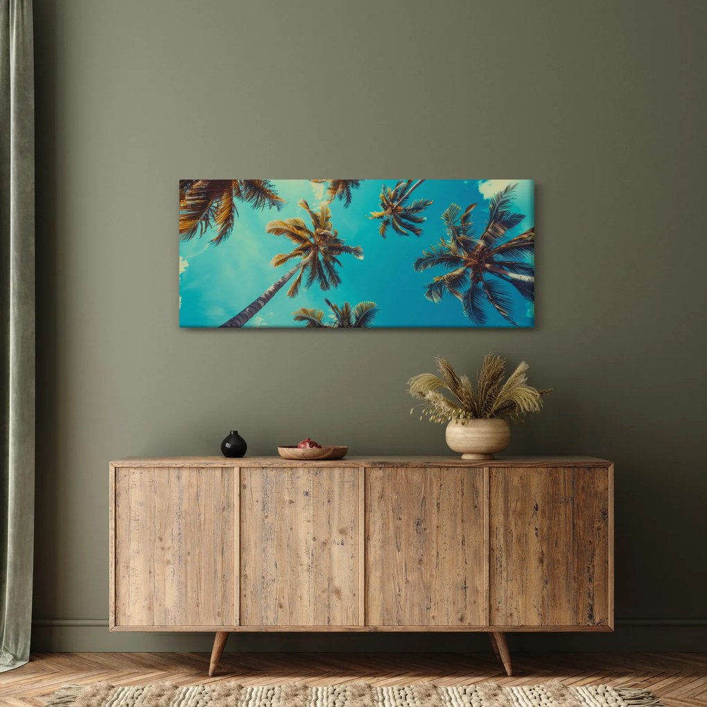 Tablou - Palmieri înalți (120x50 cm)