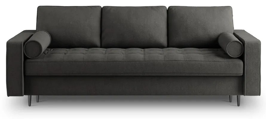 Canapea extensibilă Milo Casa Santo, gri închis