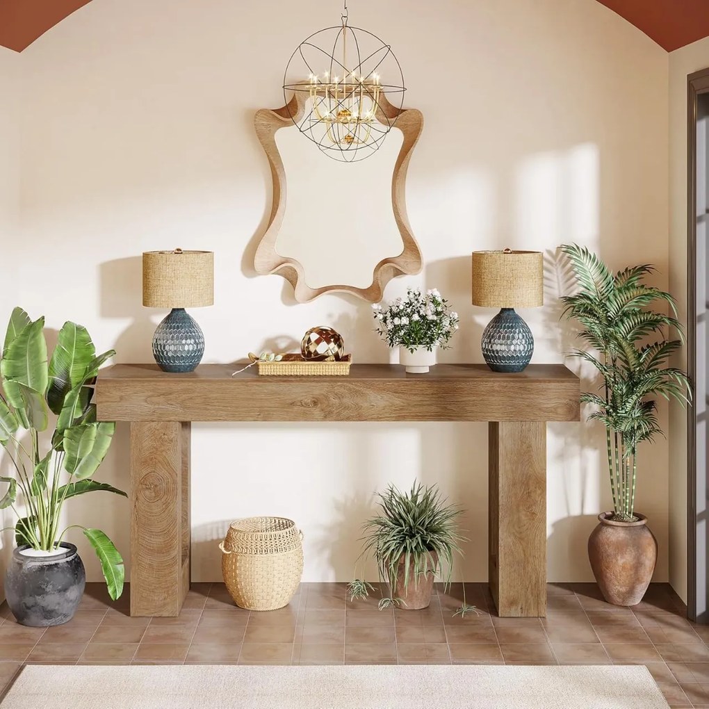 MAM3 - Masa Consola, 160 cm, masuta hol, living, dining, dormitor - Maro