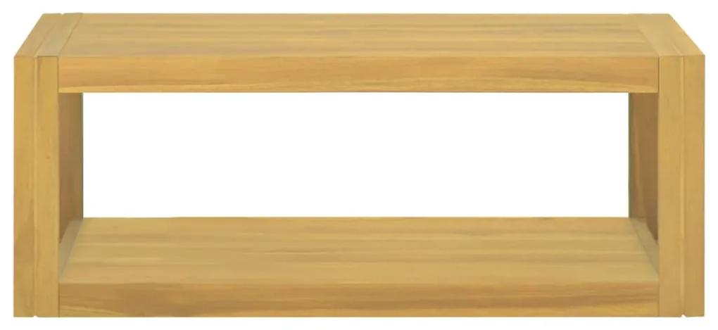 Dulap de baie suspendat, 90x45x35 cm, lemn masiv de tec Maro, 90 x 45 x 35 cm, 1