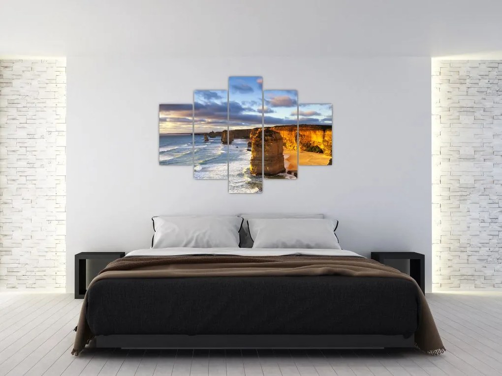 Tablou cu stâncile marine (150x105 cm)
