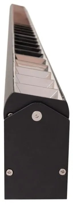 Plafoniera liniara LED Flex negru 115cm