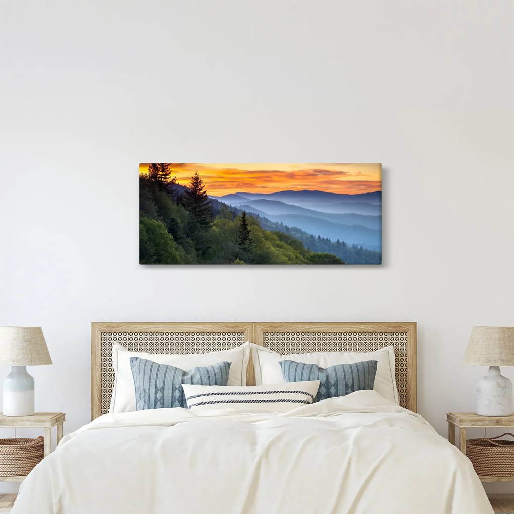 Tablou - răsărit de soare (120x50 cm)