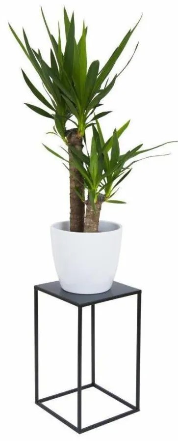 Suport pentru flori 40x24 cm, negru