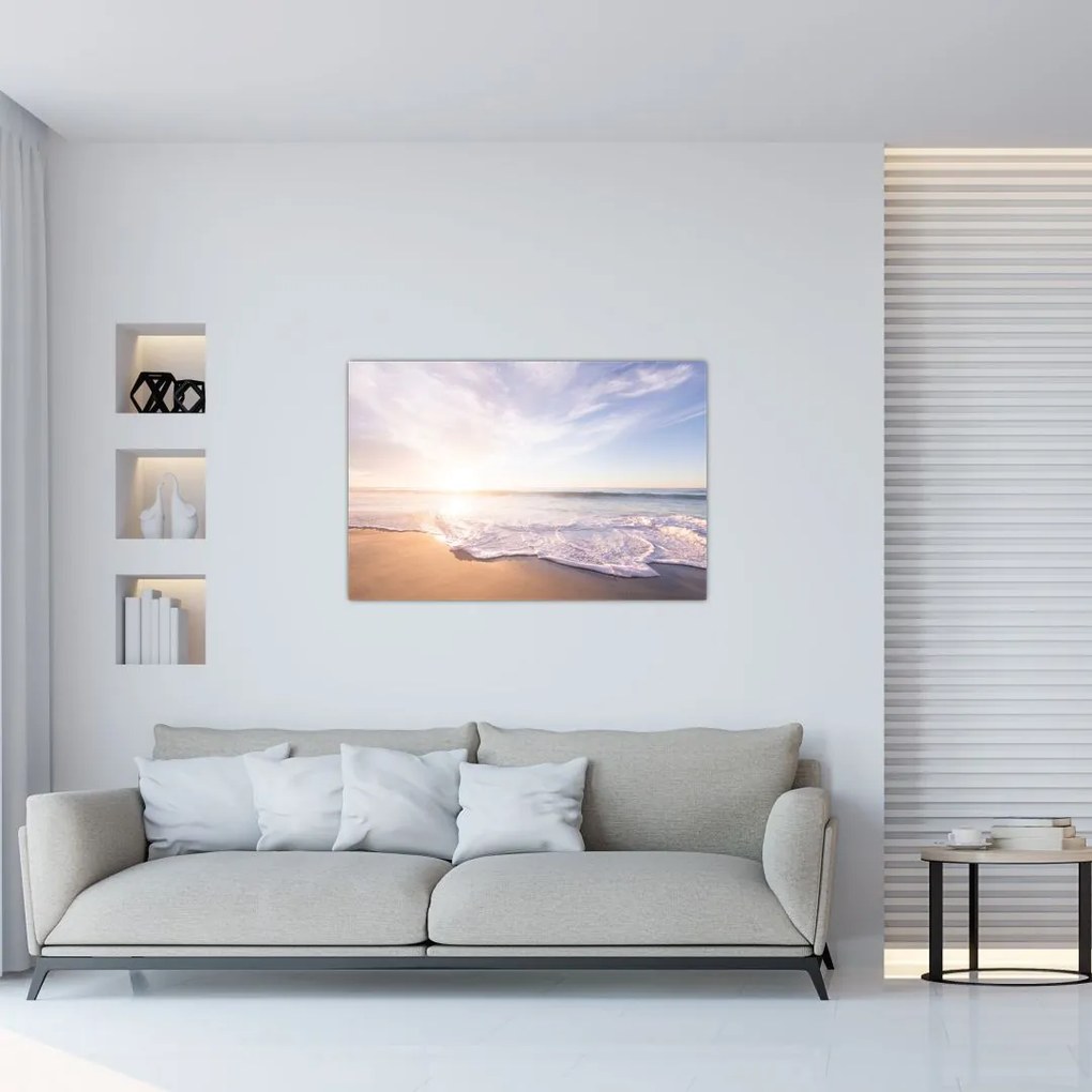 Tablou cu plaja cu nisip (90x60 cm)