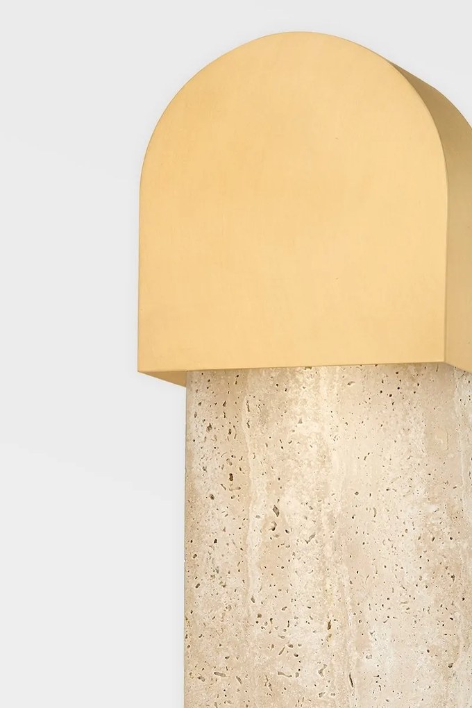 Aplica de perete design modern HOBART, alama antichizata