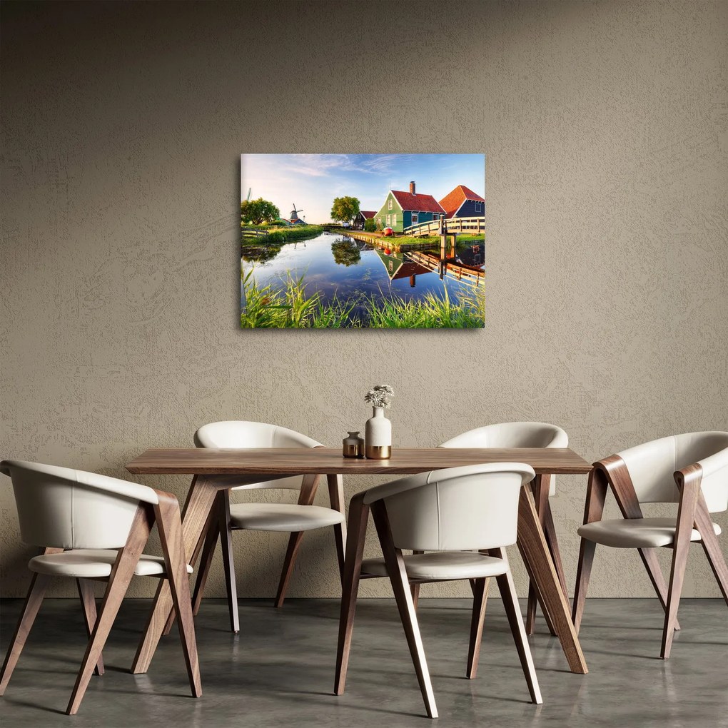 Tablou cu mori din Olanda (70x50 cm)