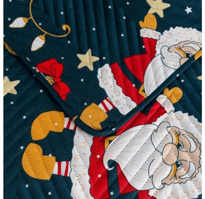 Cuvertura de pat SANTA, albastru Dimensiune: 220 x 240 cm