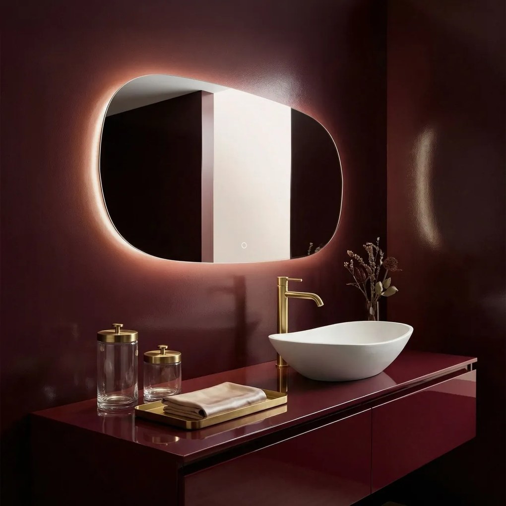 Oglindă LED 100x60cm TOP-4