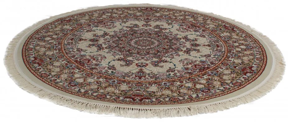 Covor rotund bej Medalion 150x150 (Premium) Covor persan