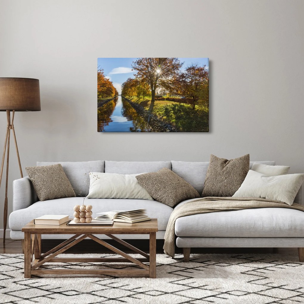 Tablou cu canal de apă (90x60 cm)