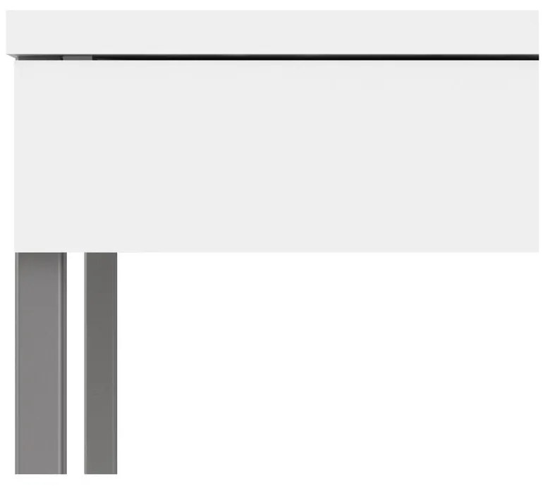 Birou Tvilum Function Plus, 126x52 cm, alb
