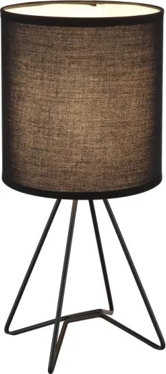 Globo 21734S - Lampă de masă TAMIAN 1xE14/40W/230V neagră