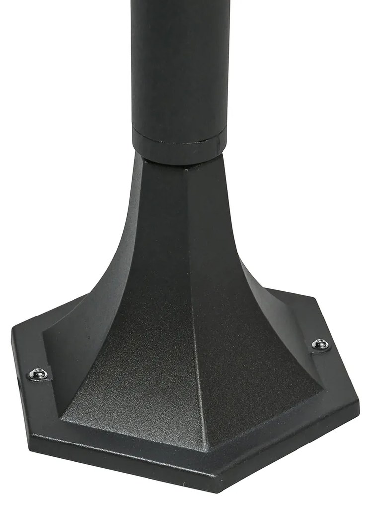 Lampă de podea clasică pentru exterior neagră 170 cm IP44 - New Orleans 1