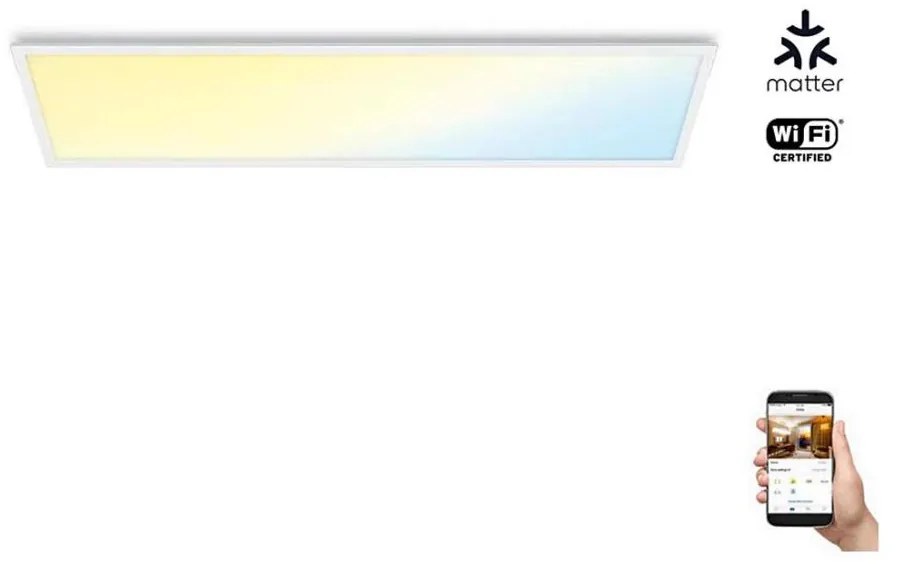 WiZ - Panou LED SUPERSLIM dimabil 36W 230V 2700-6500K Wi-Fi alb