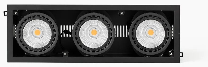 Spot LED incastrabil MINI COLIN-3 Black recessed CRI95 54-75W 2700K 20°