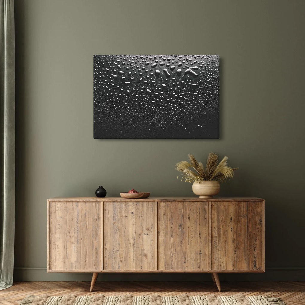 Tabloul cu picături de apă (90x60 cm)