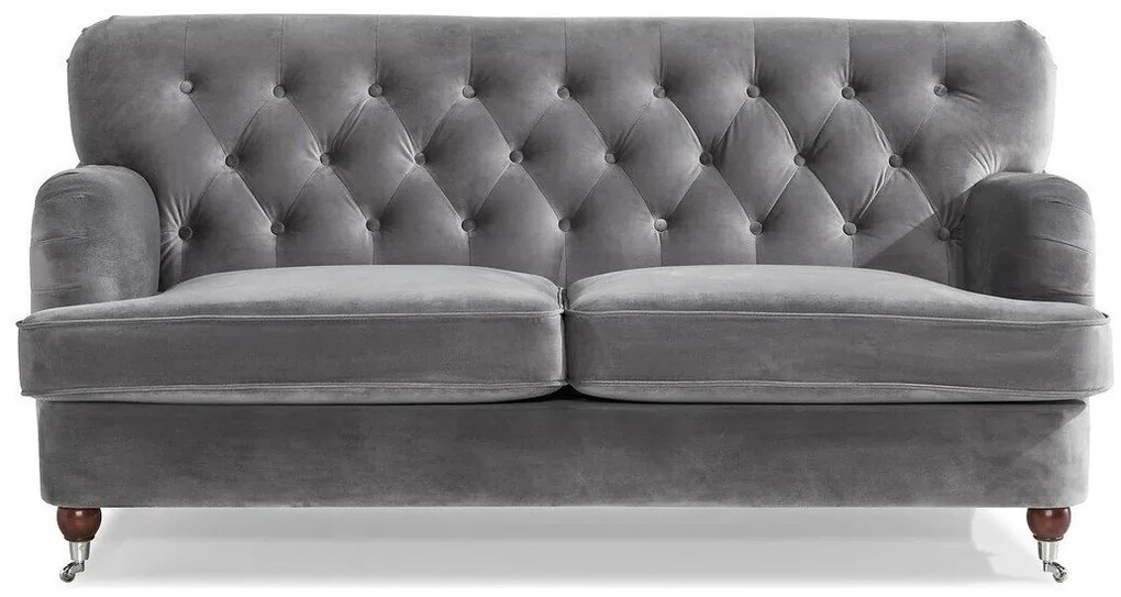 Canapea chesterfield Bloomington A135Numărul de locuri: 2, 167x98x78cm, Tapiterie, Picioare: Lemn