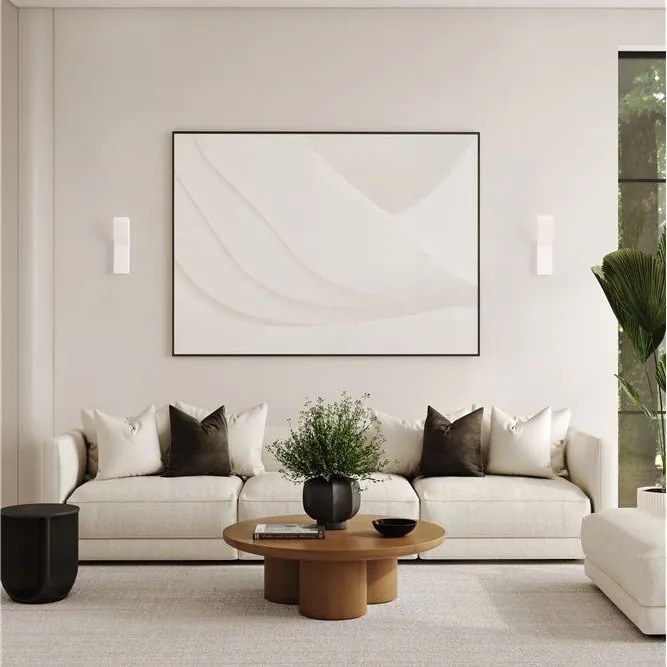 Aplica de perete ambientala din ghips RAGGIO