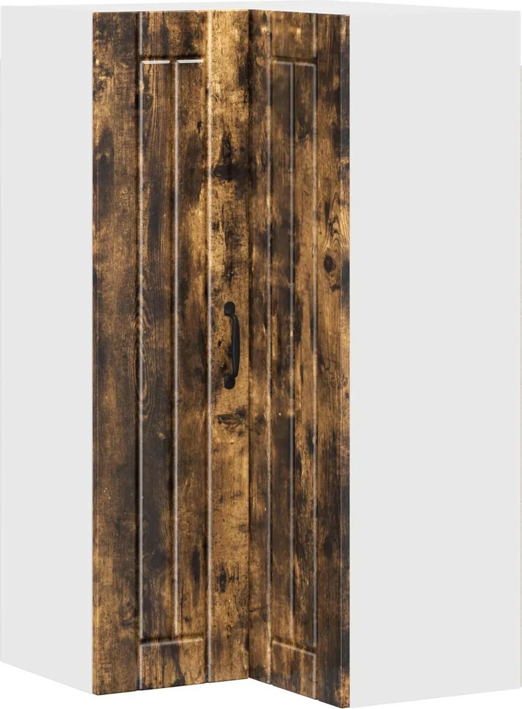 vidaXL Dulap de bucătărie Stejar fumuriu 57 x 57 x 100 cm